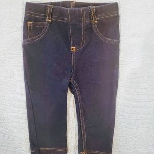 4for$20!! Baby girlJeggings 3-6 m